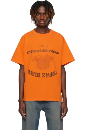 Maison Margiela Orange Topaz Blue T-shirt