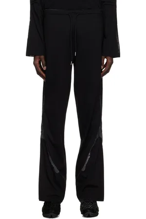 Kiko Kostadinov Black Alec K-Dart Jersey Sweatpants