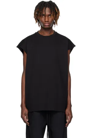 THOM KROM Black M TS 847 Tank Top