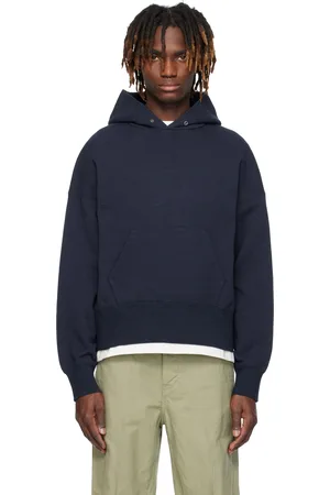 VISVIM Navy Court P.O. Hoodie