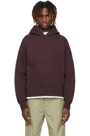 VISVIM Burgundy Court P.O. Hoodie