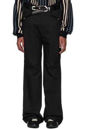 Kiko Kostadinov Black Alec K-Dart Trousers