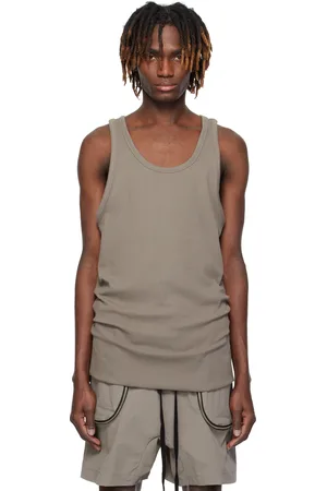 THOM KROM Taupe M TS 854 Tank Top