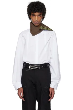 Kiko Kostadinov White Zafar Shirt