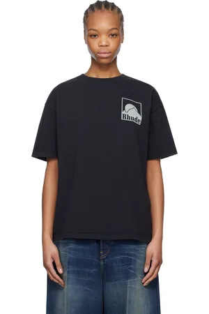 Rhude Black Moonlight Badge T-shirt