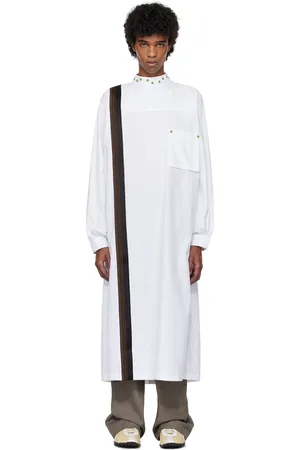 Kiko Kostadinov White Inex Snap Shirt