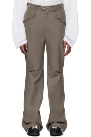 Kiko Kostadinov Brown Alec K-Dart Trousers