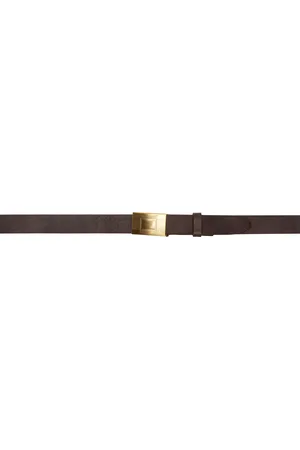 TAIGA TAKAHASHI Brown Lot.003 Hickok Belt