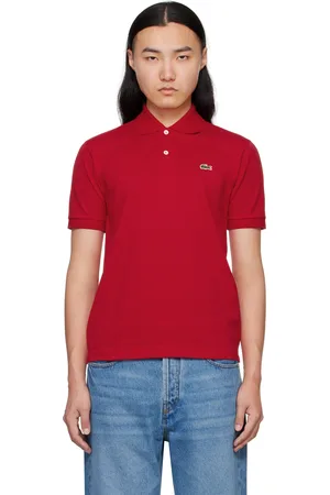 Lacoste Red Classic Fit Original L.12.12 Polo