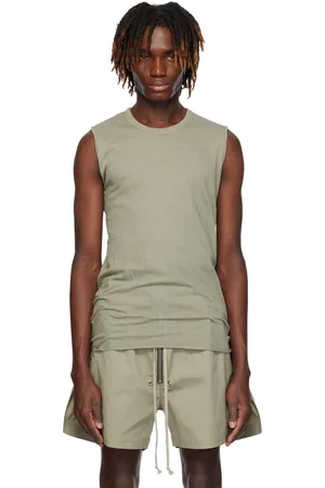 Rick Owens Green Hollywood Basic SL Tank Top