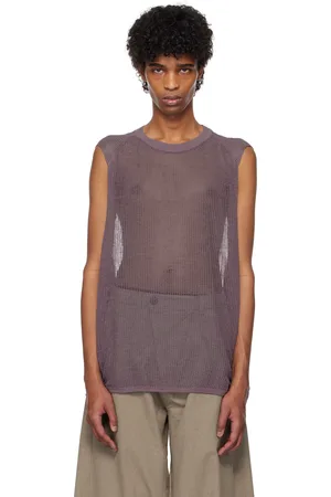JAN JAN VAN ESSCHE Purple #62 Tank Top