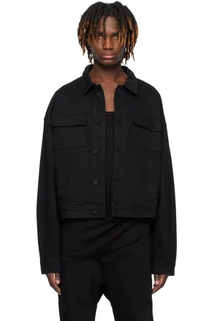 THOM KROM Black M J 71 Denim Jacket