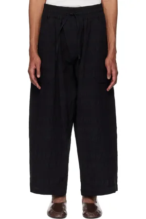 JAN JAN VAN ESSCHE Black #86 Trousers