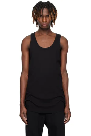 THOM KROM Black M TS 854 Tank Top
