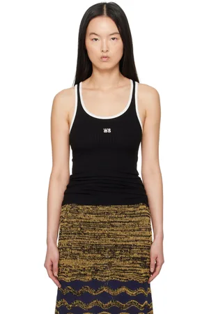 WALES BONNER Black Sonic Tank Top