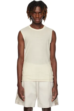 Rick Owens Off-White Hollywood Basic SL Tank Top
