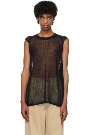 JAN JAN VAN ESSCHE Black #62 Tank Top
