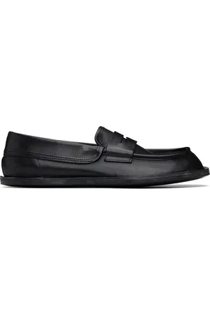 Moschino Black Desert College Loafers
