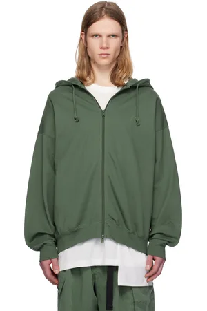 Y-3 Green M FT Zip Hoodie