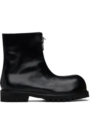 No Idea Black Big Foot 2 Zip 2 Layer Boots
