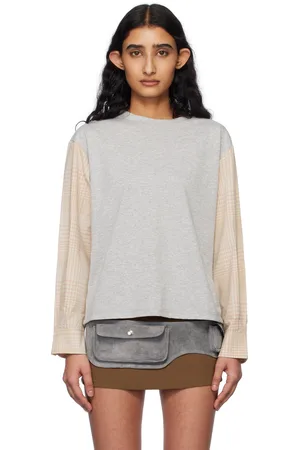 Gimaguas Gray & Beige Riviera Top