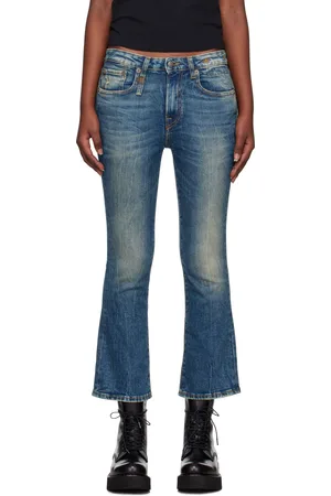 R13 Blue Kick Fit Jeans