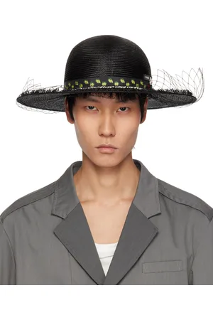 UNDERCOVER Black UC1E4H01 Bucket Hat