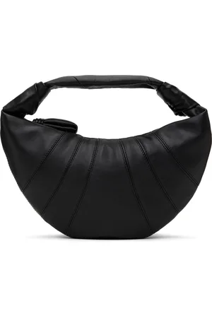 LEMAIRE Black Mini Fortune Croissant Bag