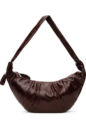 LEMAIRE Brown Large Croissant Bag