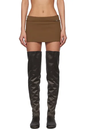 Gimaguas Brown Carolina Miniskirt