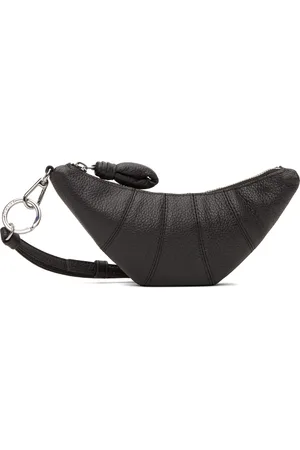 LEMAIRE Brown Cross-Body Croissant Coin Pouch