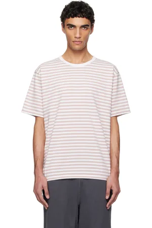NANAMÍCA Pink & White COOLMAX Stripe Jersey T-shirt
