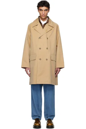 NANAMÍCA Beige 2L Cotton GORE-TEX Double Breasted Coat