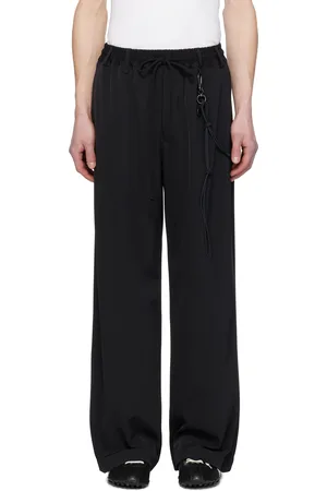 SONG FOR THE MUTE Black Relaxed Lounge Pants