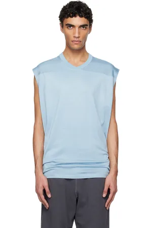 NANAMÍCA Blue Rayon Cotton N/S Tank Top