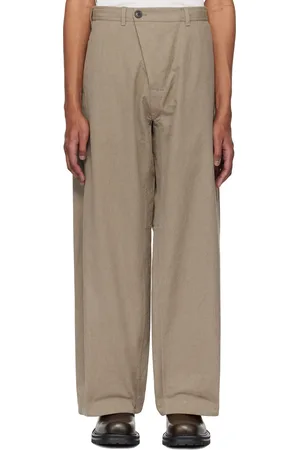 JAN JAN VAN ESSCHE Khaki #84 Trousers