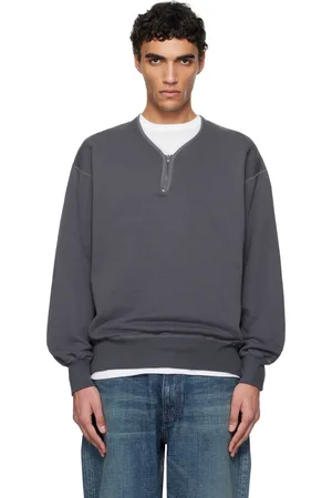 NANAMÍCA Gray Half Zip Reversible Sweatshirt