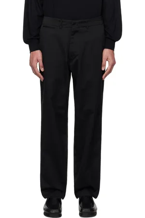 NANAMÍCA Black Wide Chino Trousers