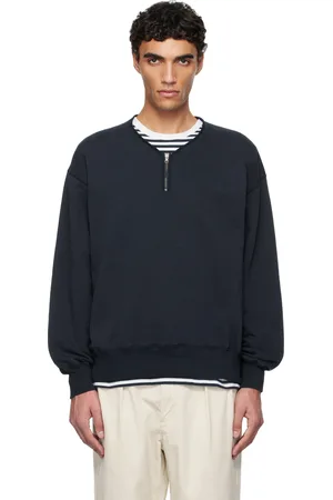 NANAMÍCA Navy Half Zip Reversible Sweatshirt