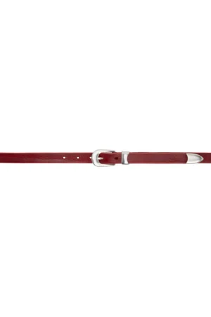 OUR LEGACY Red 2 CM Belt
