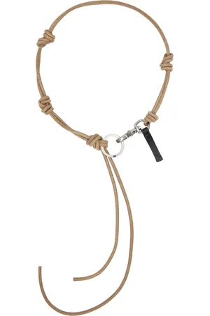 OUR LEGACY Beige Udon Ladon Necklace