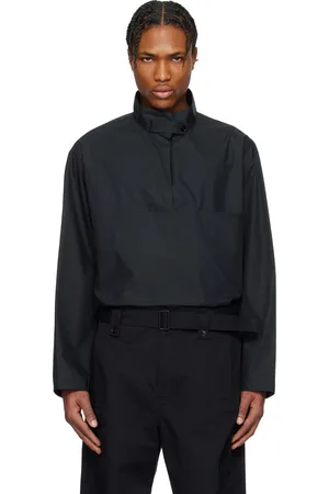 LEMAIRE Black Vareuse Shirt