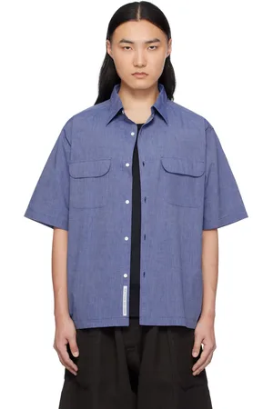 NANAMÍCA Blue Regular Collar End On End Shirt