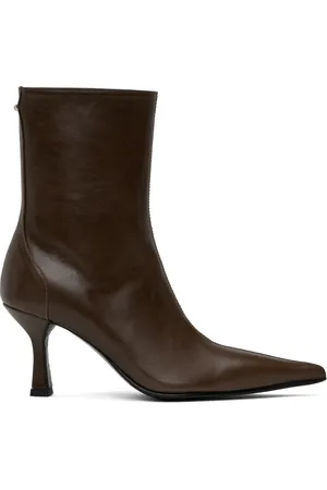 OUR LEGACY Brown Slim Boots