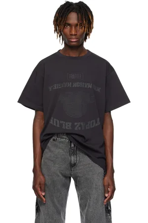 Maison Margiela Black Topaz Blue T-shirt