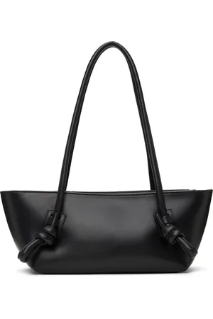Hereu Black Fleca Baguette Shoulder Bag