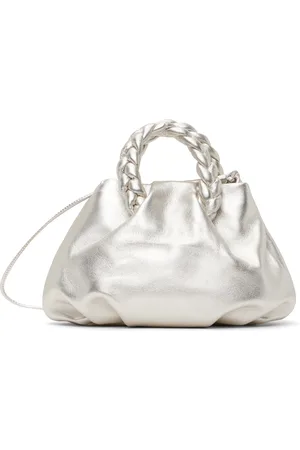 Hereu Silver Bombon Metallic Bag