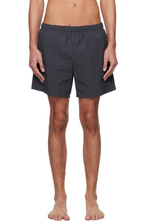 OUR LEGACY Navy Drape Tech Swim Shorts