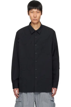 FORMA Black Flower Patches Shirt