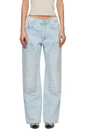 MISBHV Blue Monogram Carpenter Jeans